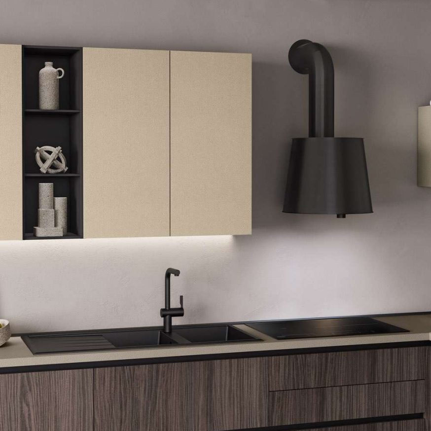 cucina moderna Sandy noce ardesia sabbia dune